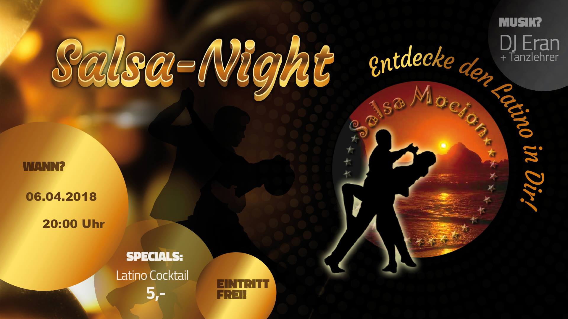 Salsa Party in der GoldenEye Bar in Herborn
