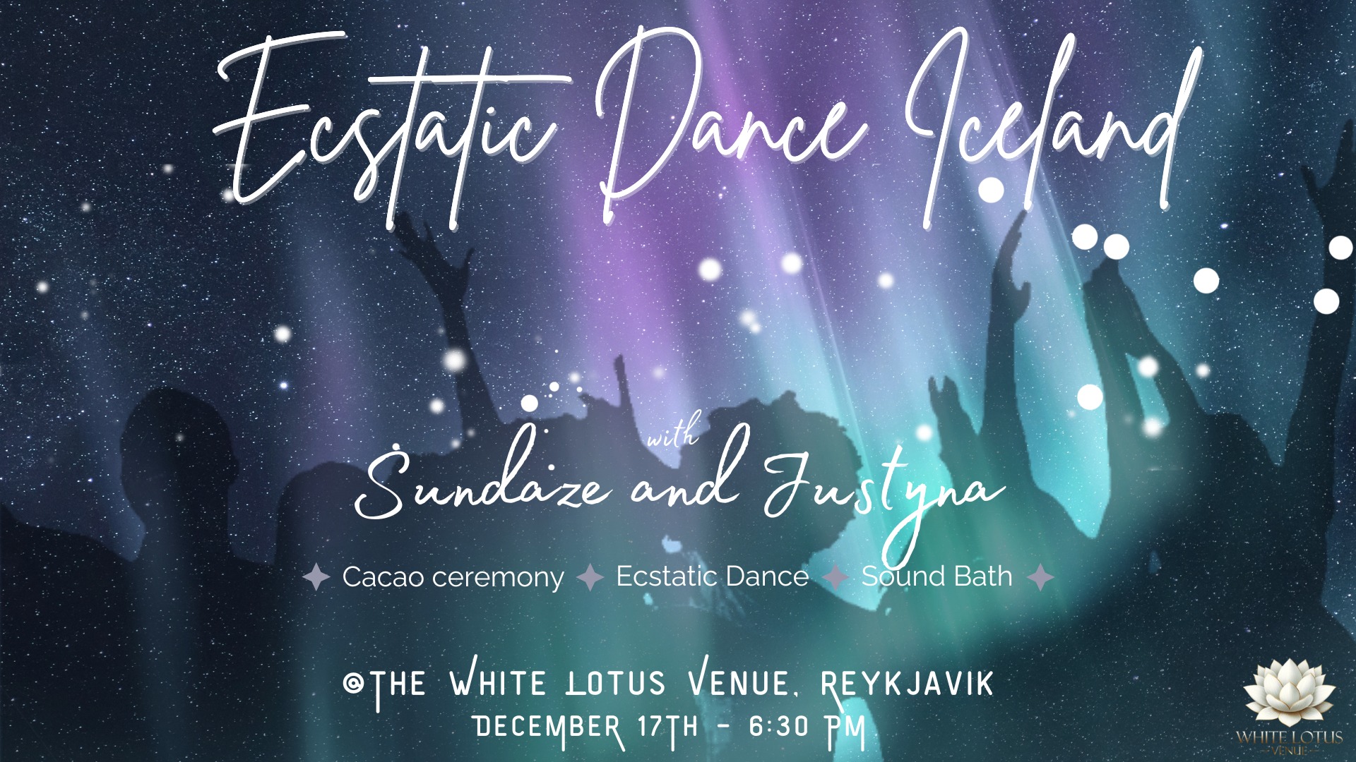 Ecstatic Dance Iceland w Sundaze & Justyna