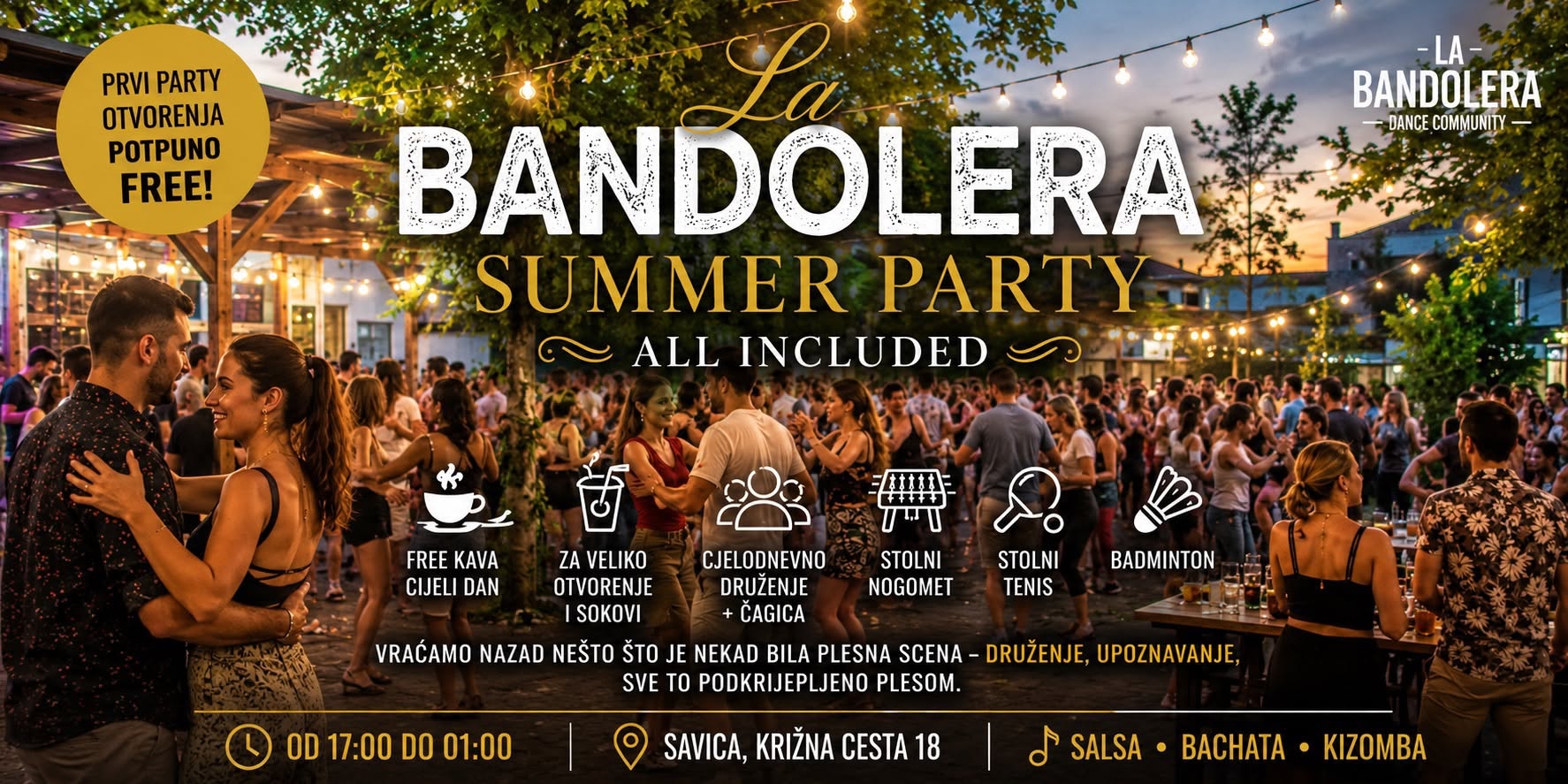 ☀️ LA BANDOLERA SUMMER PARTY ALL INCLUDED ☀️