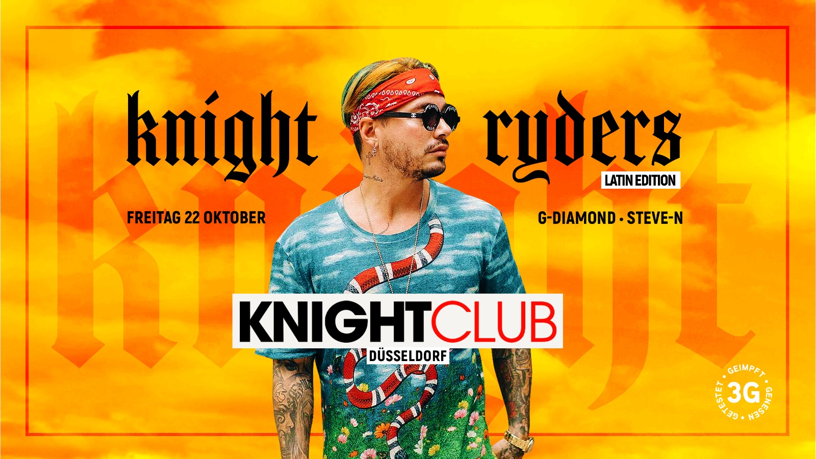KNIGHT RYDERS • Latin Edition • FR. 22.10.21 • Knight Club Düsseldorf