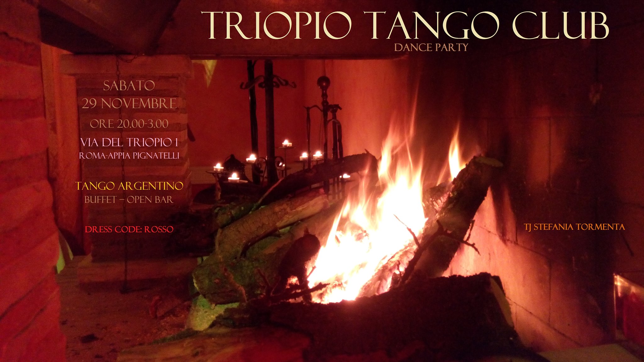 ♫ TRIOPIO TANGO CLUB - Festa di Tango ♫ - Sabato 29 Novembre 2014