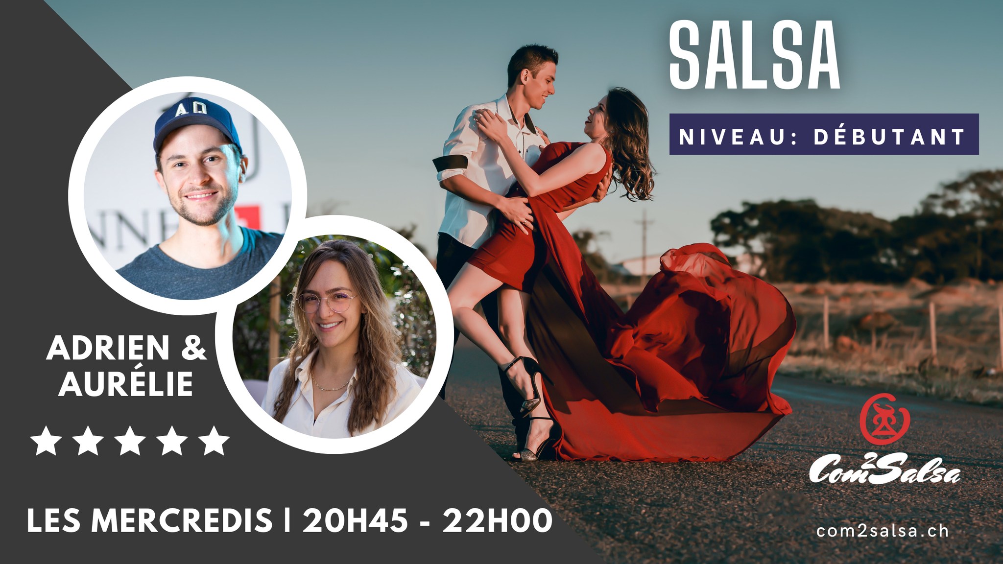 *NOUVEAU* Cours de Salsa à Nyon