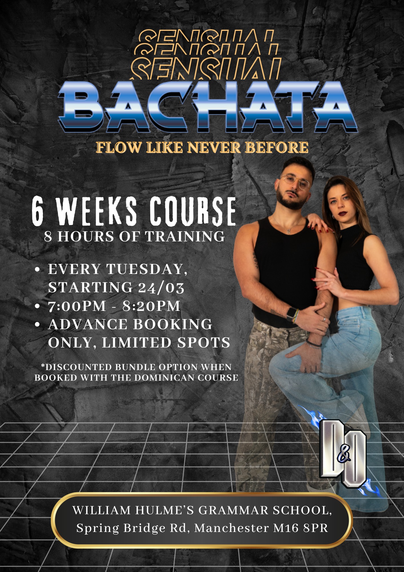 6-WEEK SENSUAL BACHATA COURSE by Diego & Ola