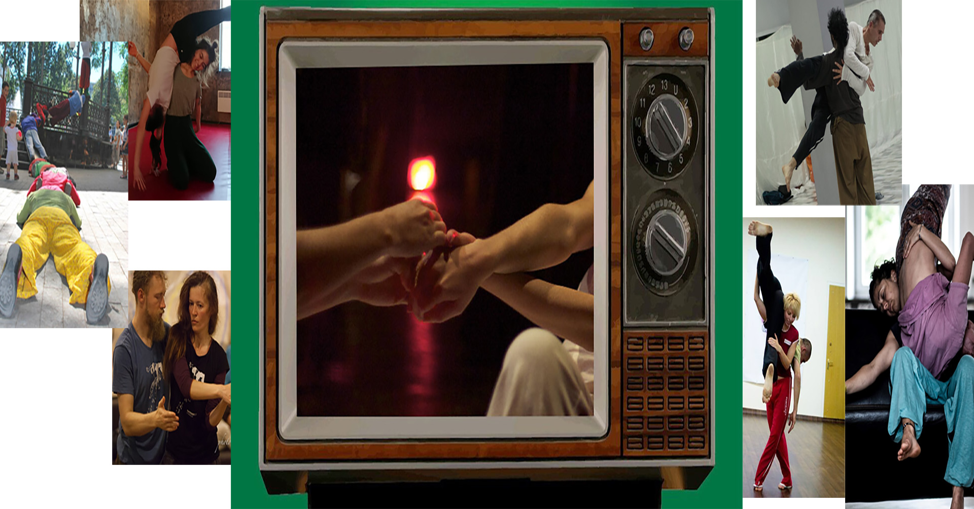 Online Contact Improv w Ukrainian teachers: Sunday classes, March - April