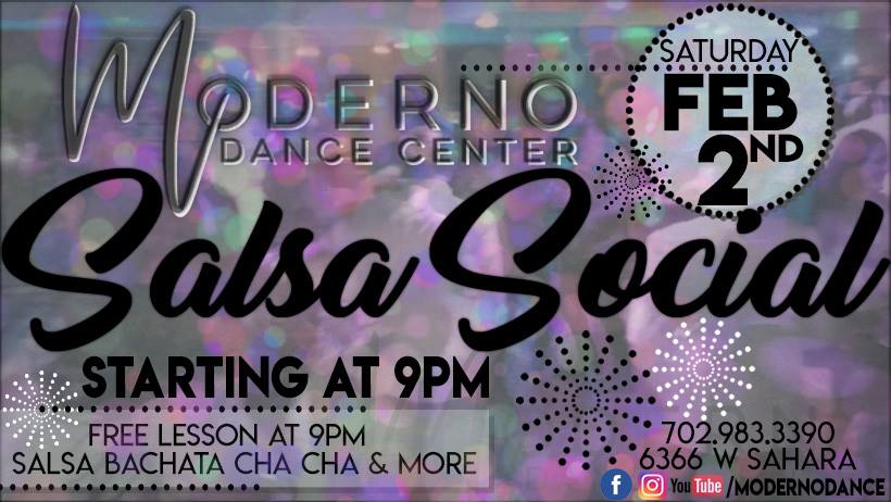 Moderno Monthly Salsa Social