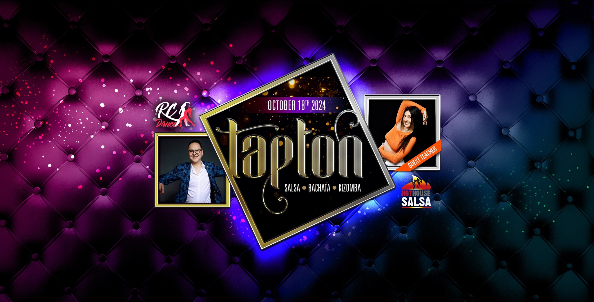 ☆ TAPTON 18th October - Sensual Bachata - Musicality Partnerwork with Petya ☆