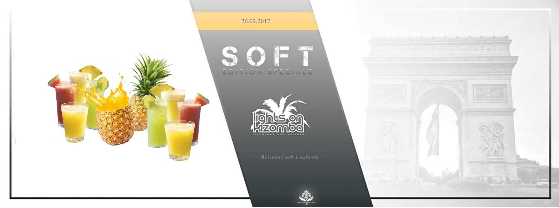 Lights on Kizomba Edition Speciale « Soft à volonté » 26.02.2017