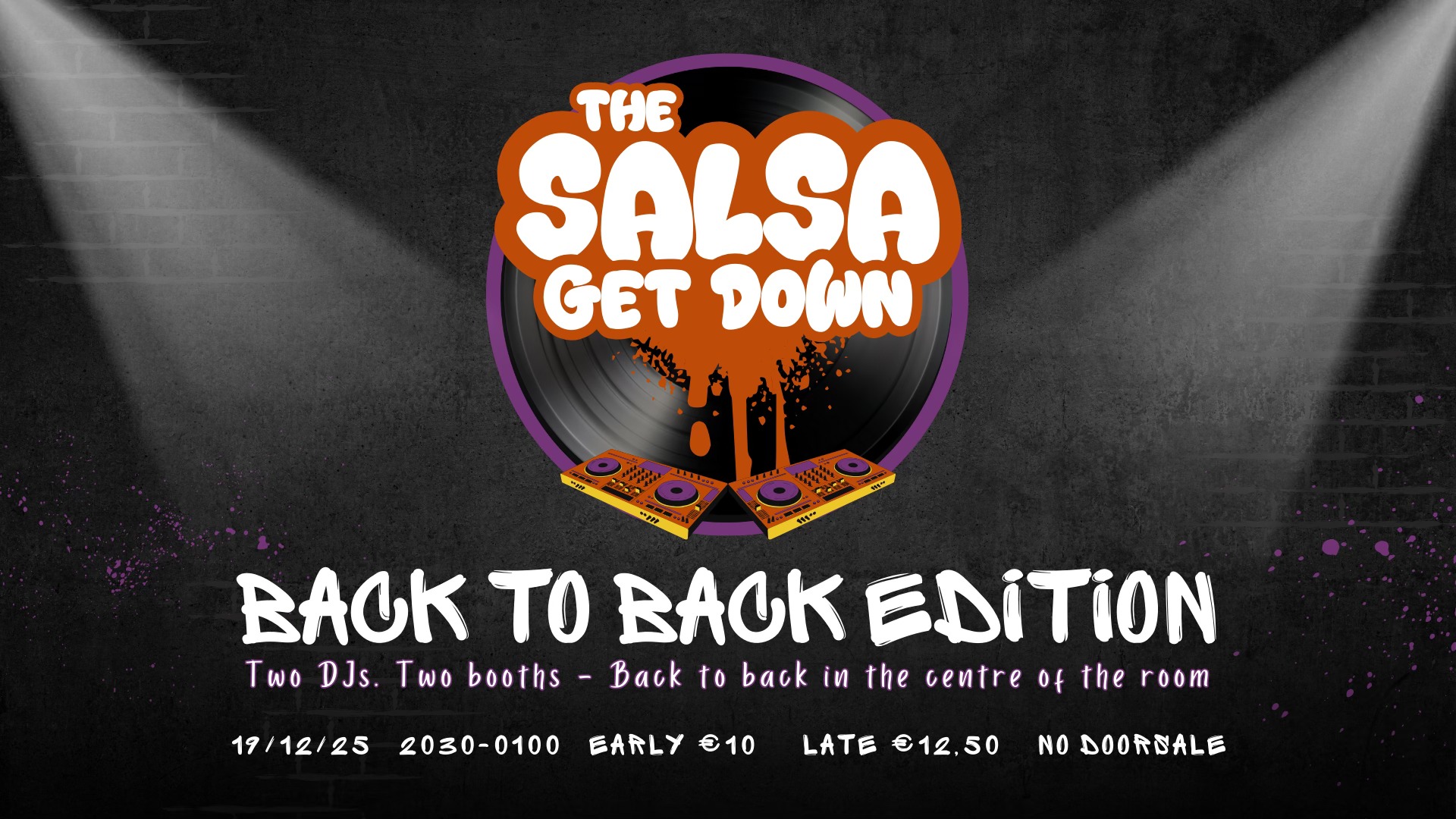 The Salsa Get Down Back to Back Edition