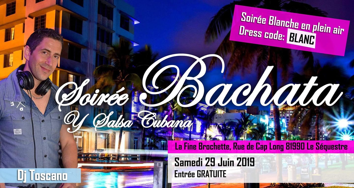 SOIRÉE BACHATA ADICCIÓN SAMEDI 29 JUIN au SÉQUESTRE