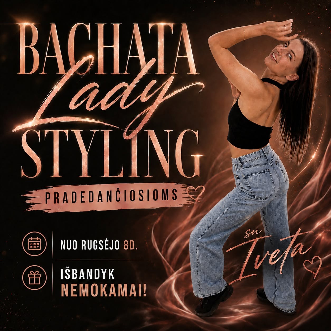 Bachata Lady Styling pradedančiosioms Išbandyk NEMOKAMAI 💜 PC CUP