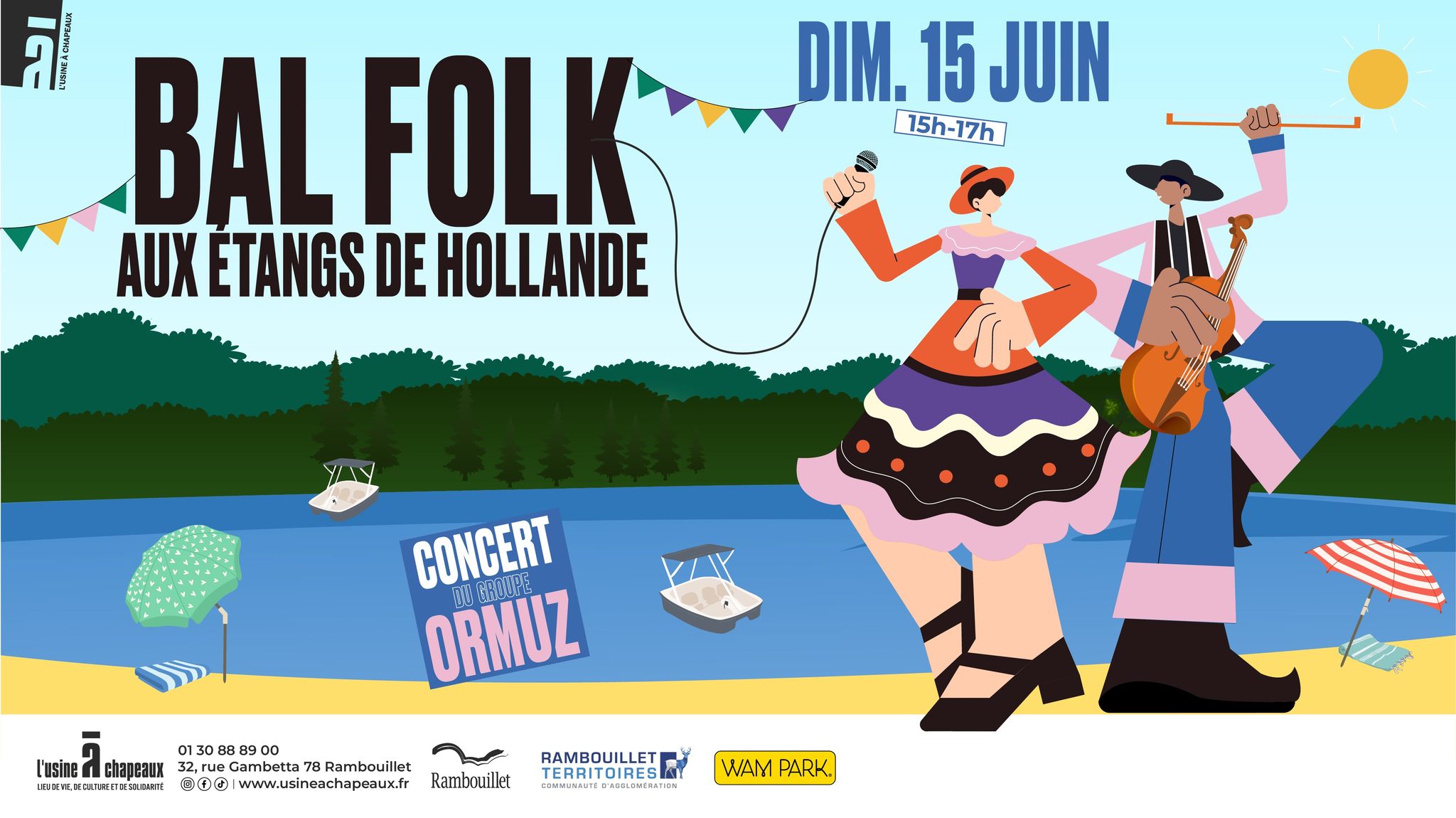 Bal Folk aux Etangs de Hollande