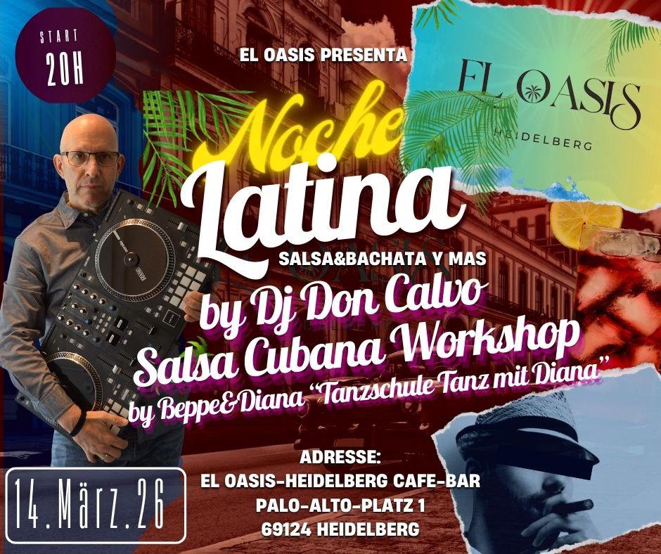 NEUE PARTY🤩NOCHE LATINA-SALSA&BACHATA Y MAS