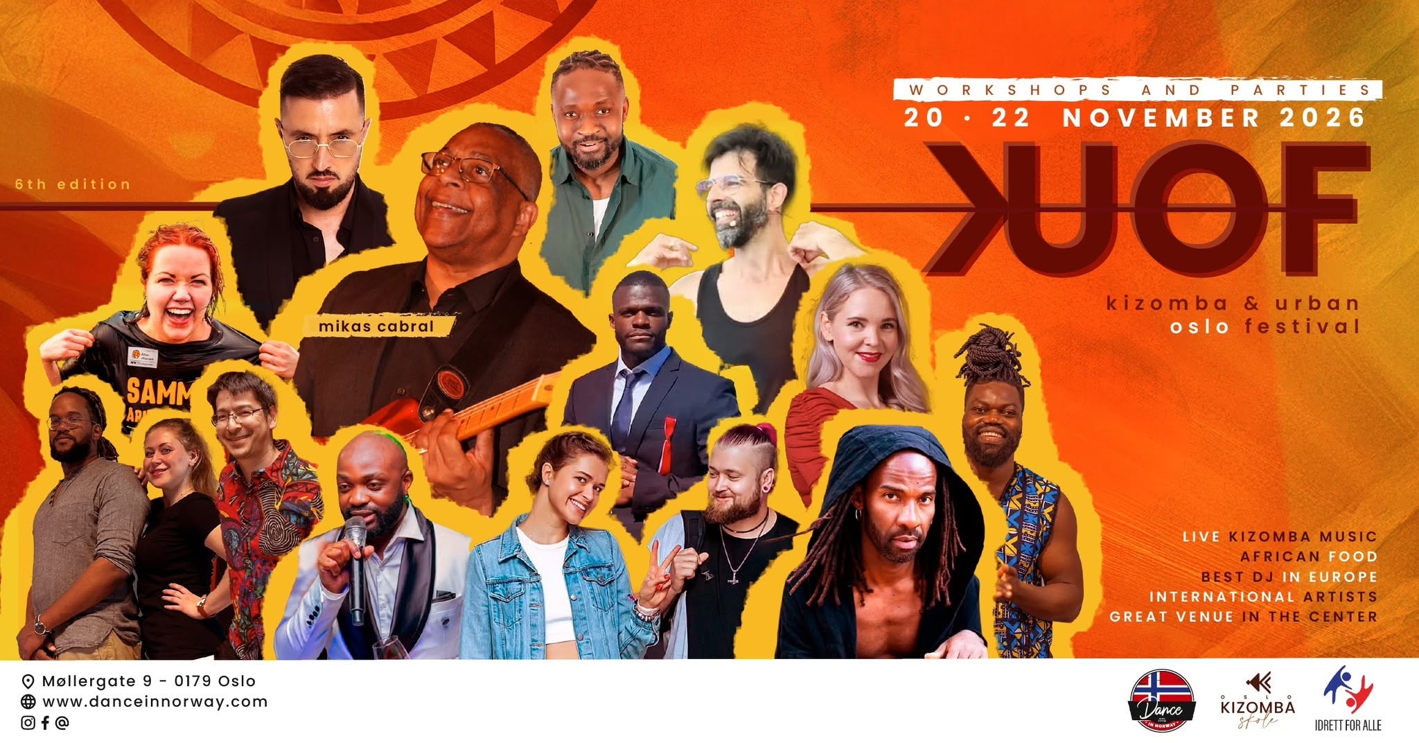 KUOF 2026 - Kizomba & Urban Kiz Oslo Festival
