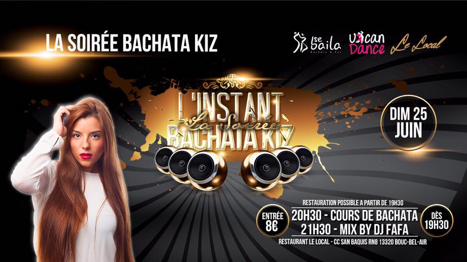 L'Instant Bachata Kiz : La Soirée Mensuelle au Local