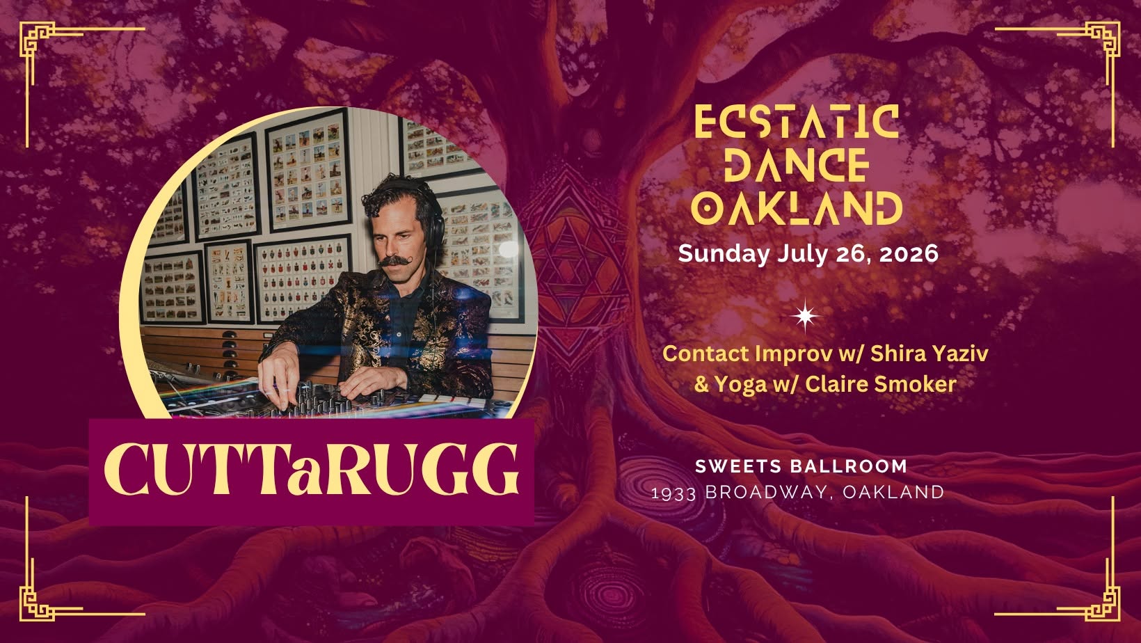 Ecstatic Dance Oakland: CUTTaRUGG