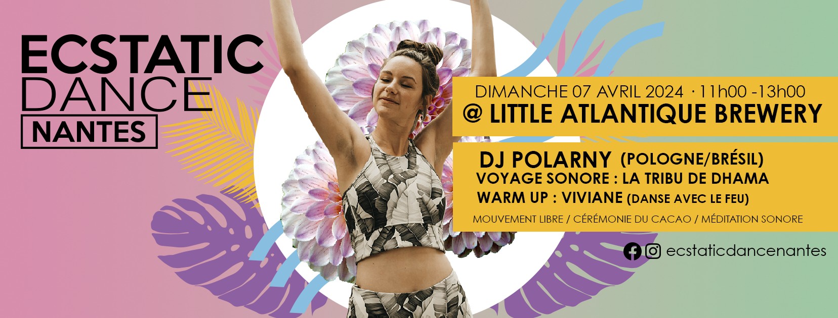 ECSTATIC DANCE NANTES #15 HELLO SPRING !