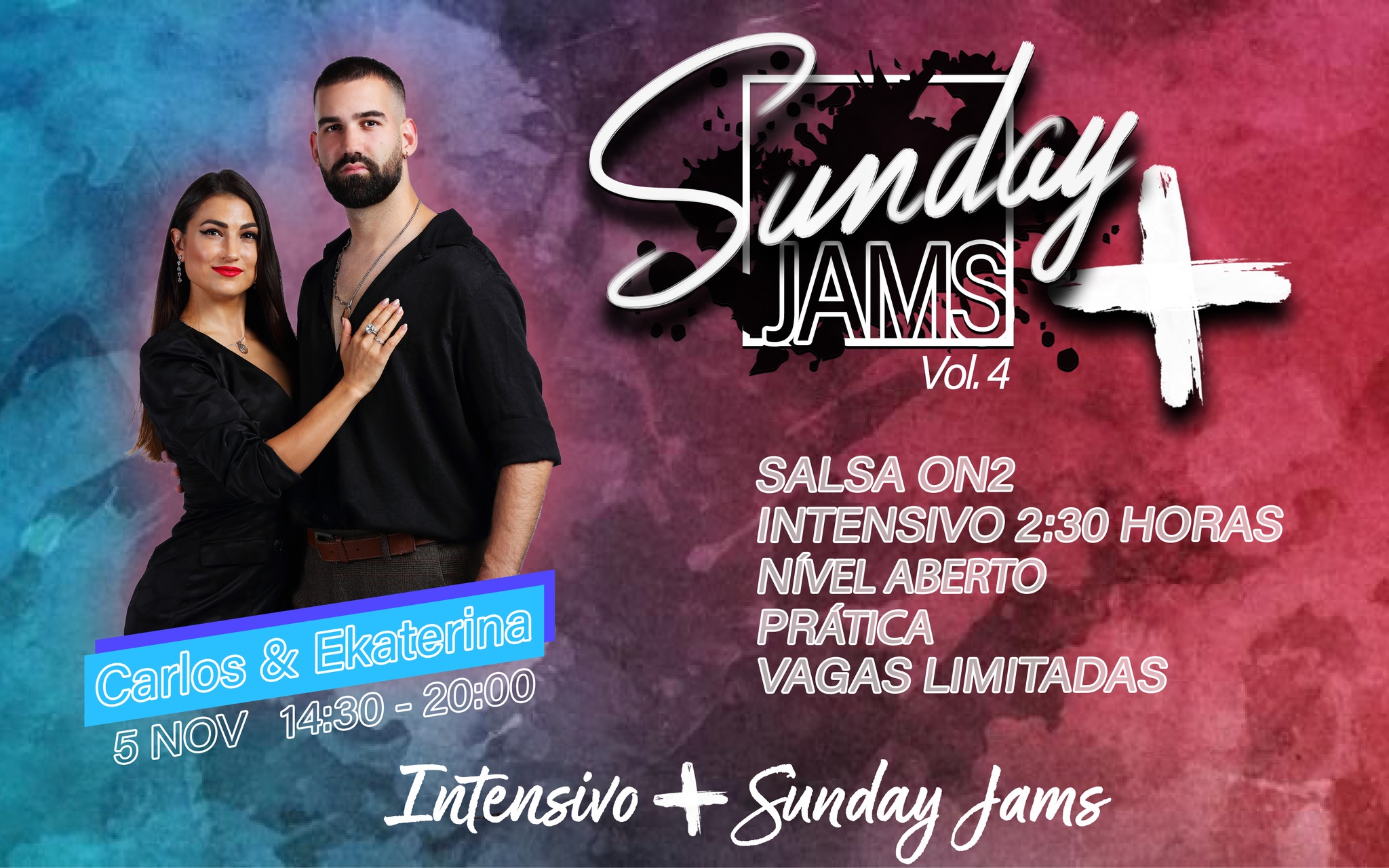 SUNDAY JAMS + INTENSIVO SALSA ON2