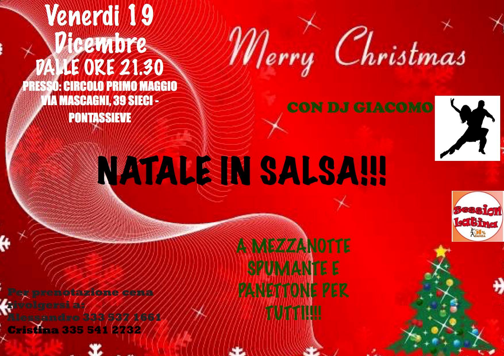 SESSION LATINA-FESTA DI NATALE 51% DANZA