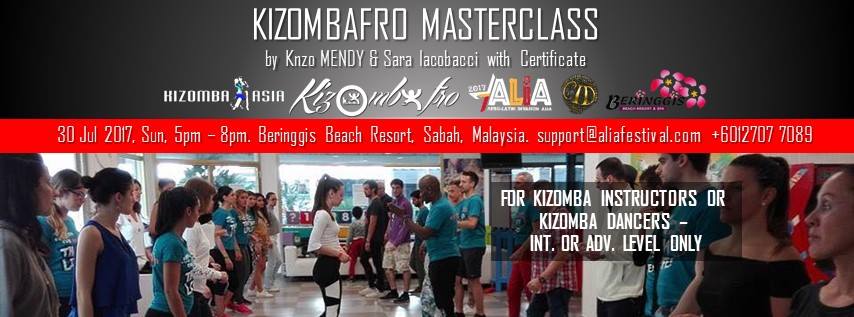 Kizombafro Masterclass - ALiA 2017