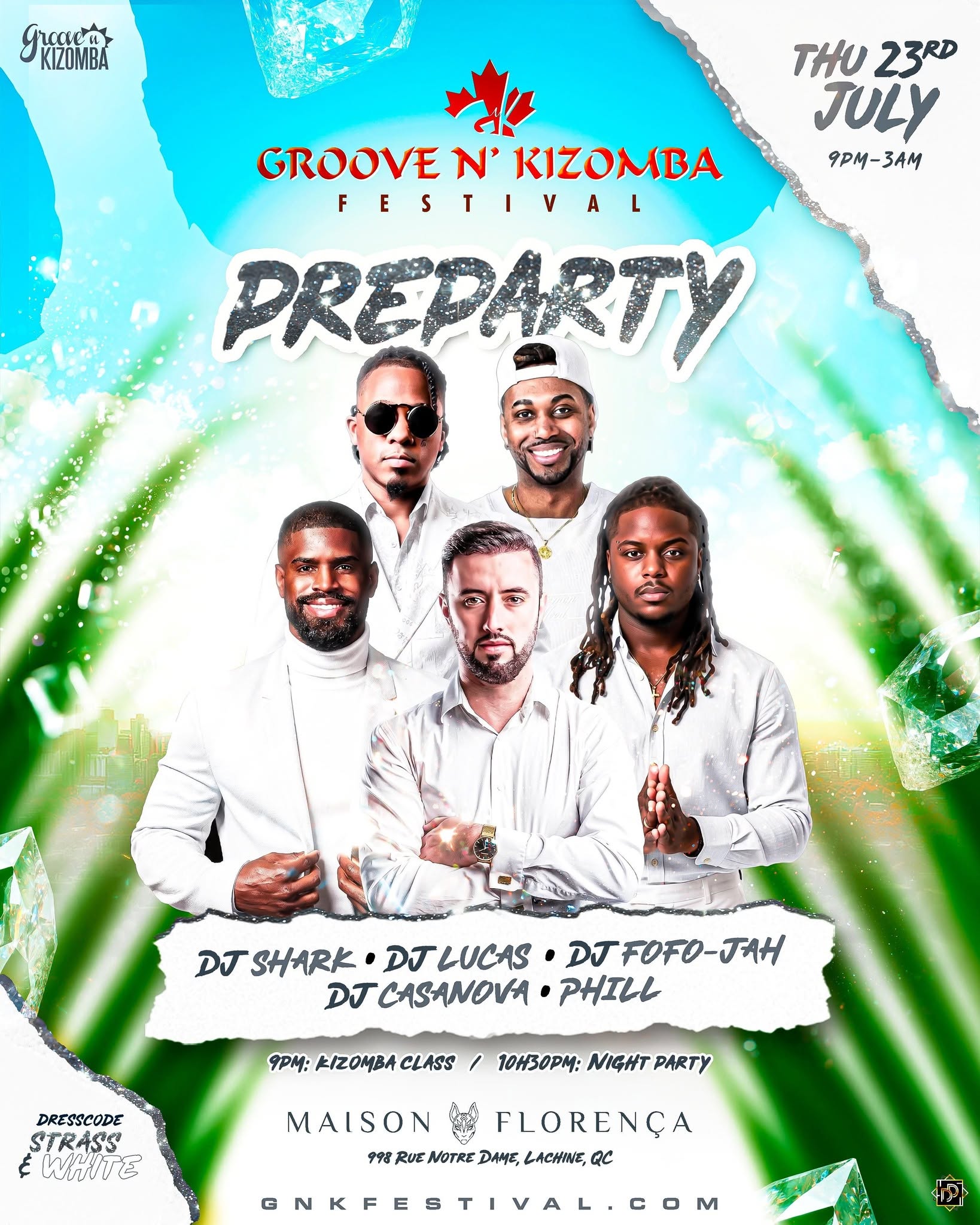 GNK FESTIVAL - OFFICIAL PREPARTY - THURSDAY JULY 23TH