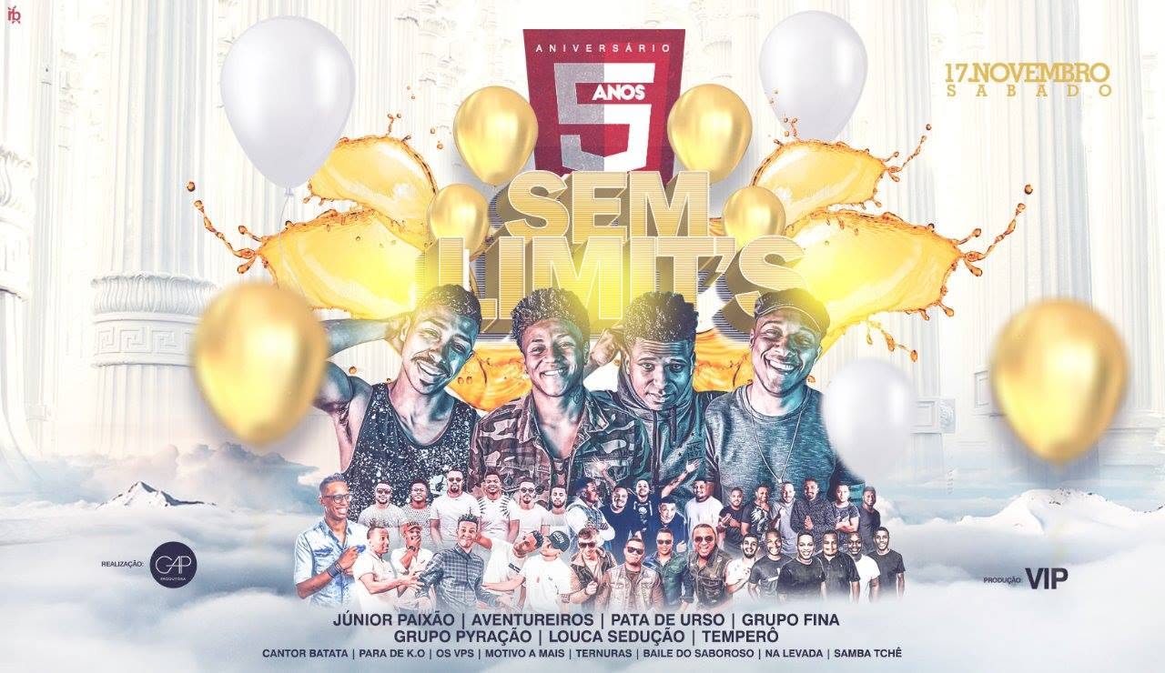 HOJE • Aniversário Sem Limits • Mulher Free Com Nome Na Lista