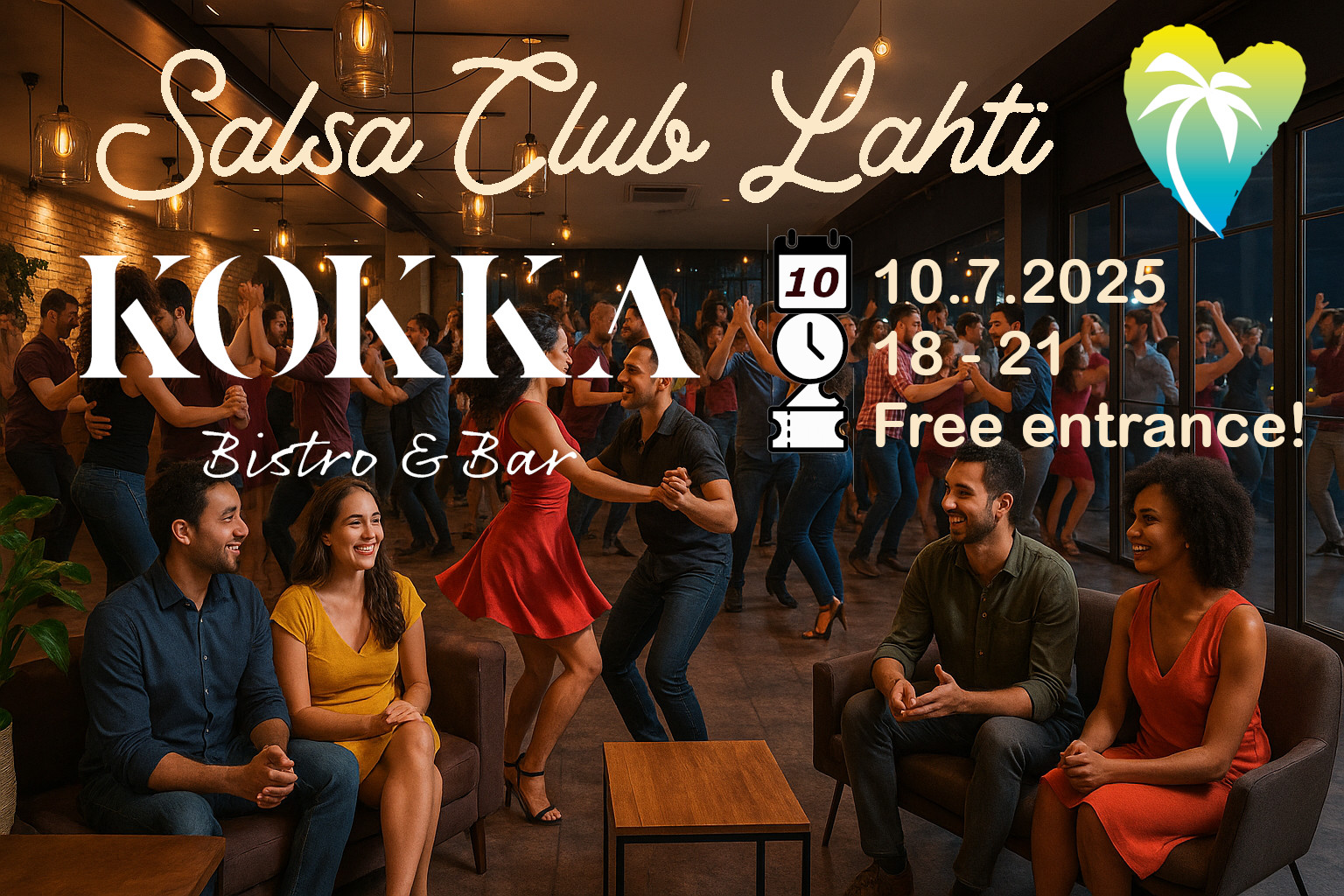 Salsa Club Lahti @Kokka Bistro 10.7.2025