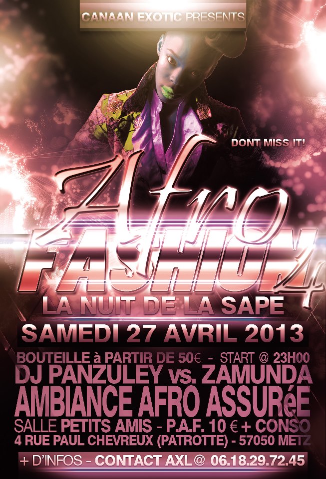 Afro Fashion Night spécial SAPE BOGOSSITE