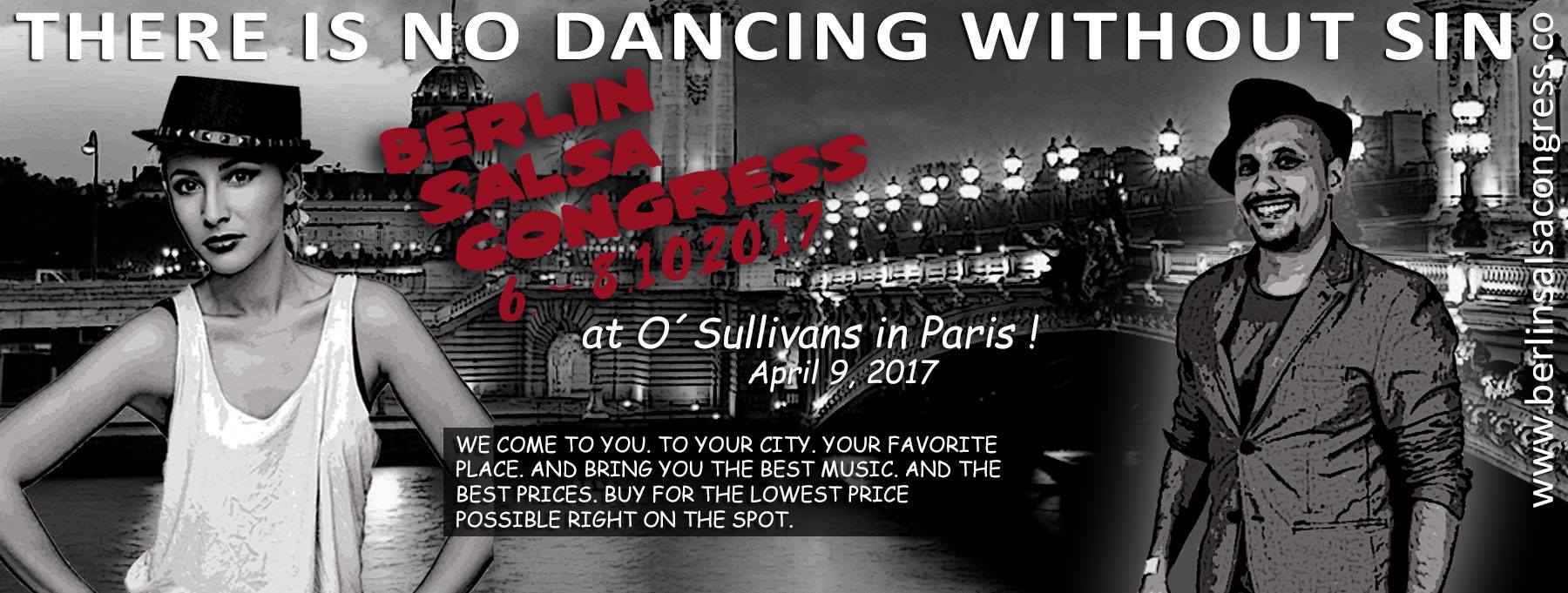 Berlin Salsacongress & DJ Dmitri at O´Sullivans, Paris !