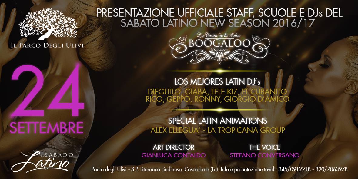 Presentazione Ufficiale Staff Boogaloo 2016 17