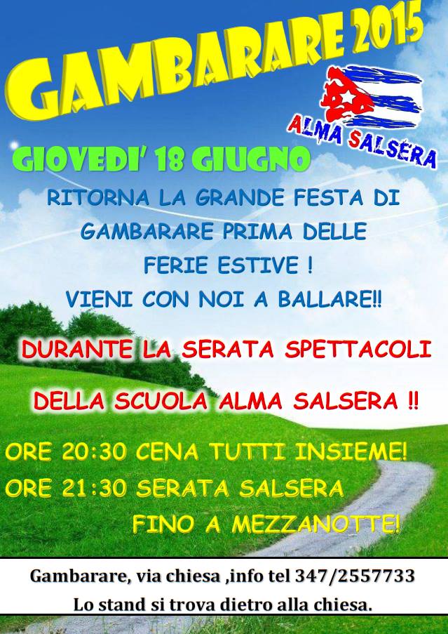 GAMBARARE 2015 !!