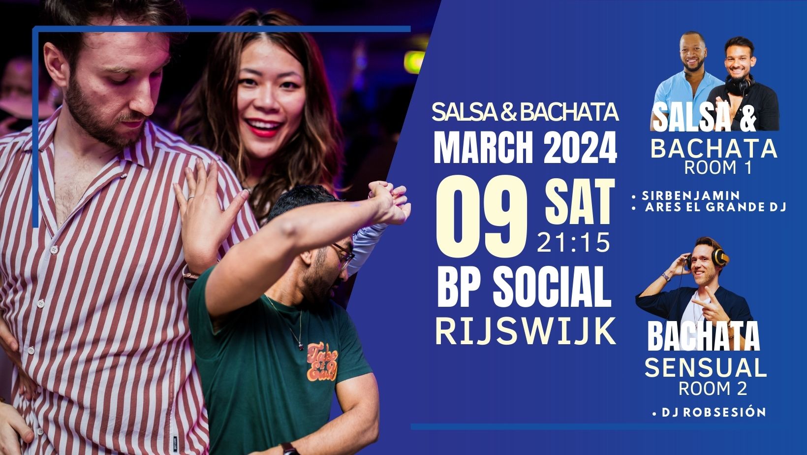BP Social 9 Maart @ Den Haag SALSA & BACHATA