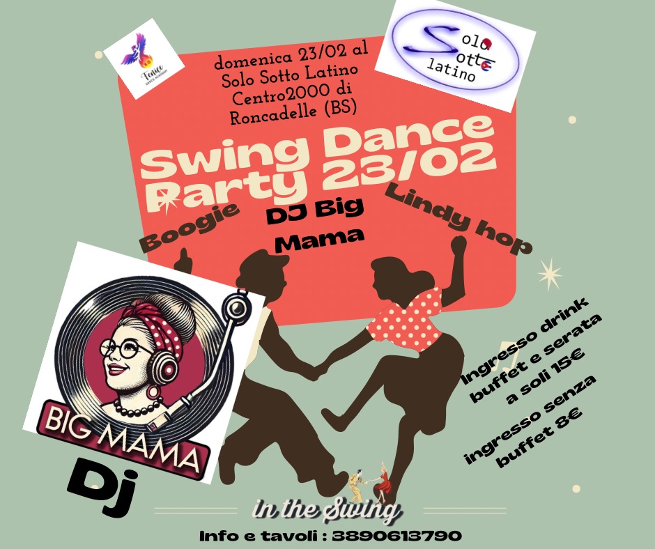 Serata Danzante In the Swing (Lindy Boogie)