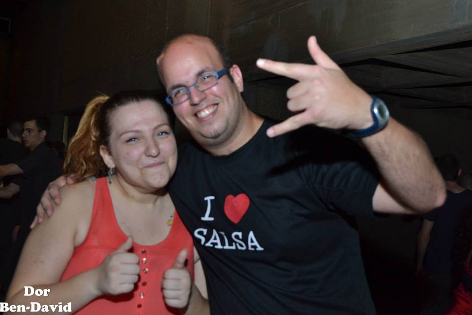 מסיבת סלסה במנת"א (מדיה נוצ'ה תל אביב) Salsa party at MeNTA