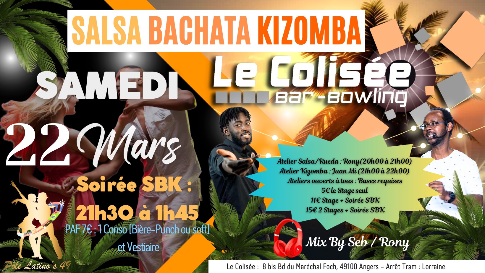 LA TROPICALE SBK au COLISรE
