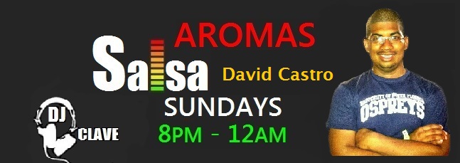 SALSA SUNDAYS @ AROMAS by DJ Clave!
