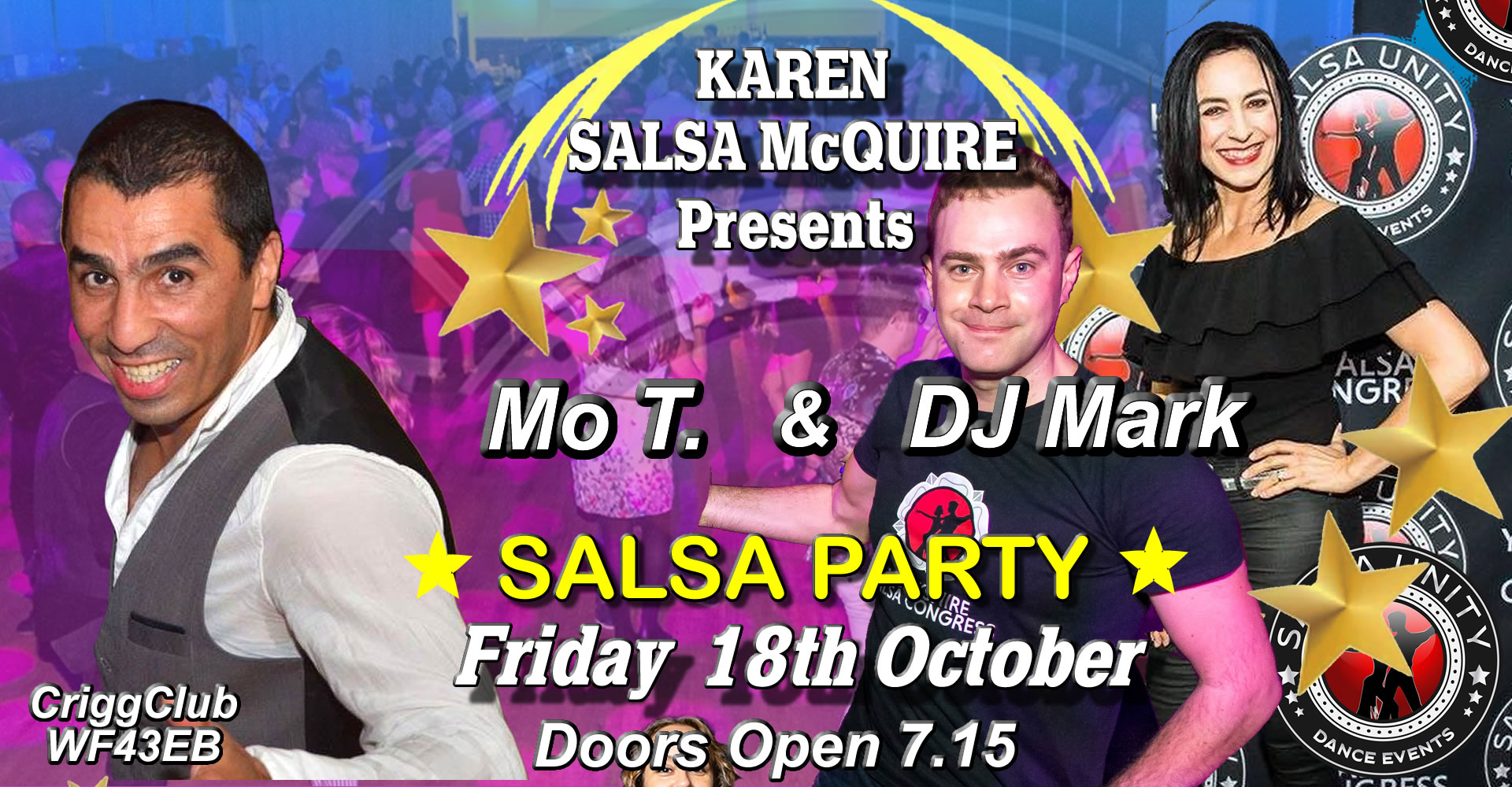 SalsaUnity Salsa Party with Mo. T & Mark Johnson
