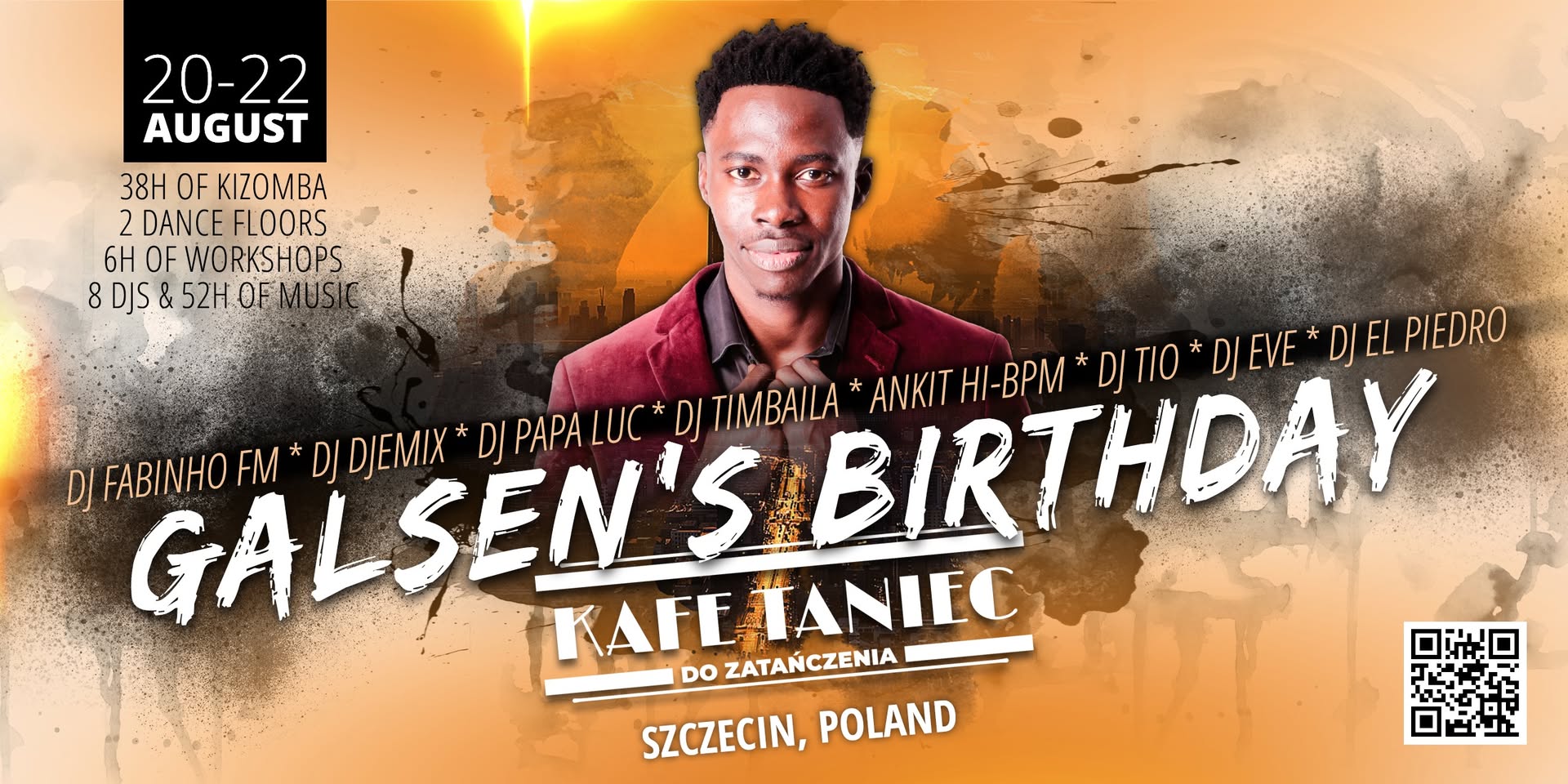 Transmisja Live z Galsen Kizpepper Birthday Party w Kafe Taniec