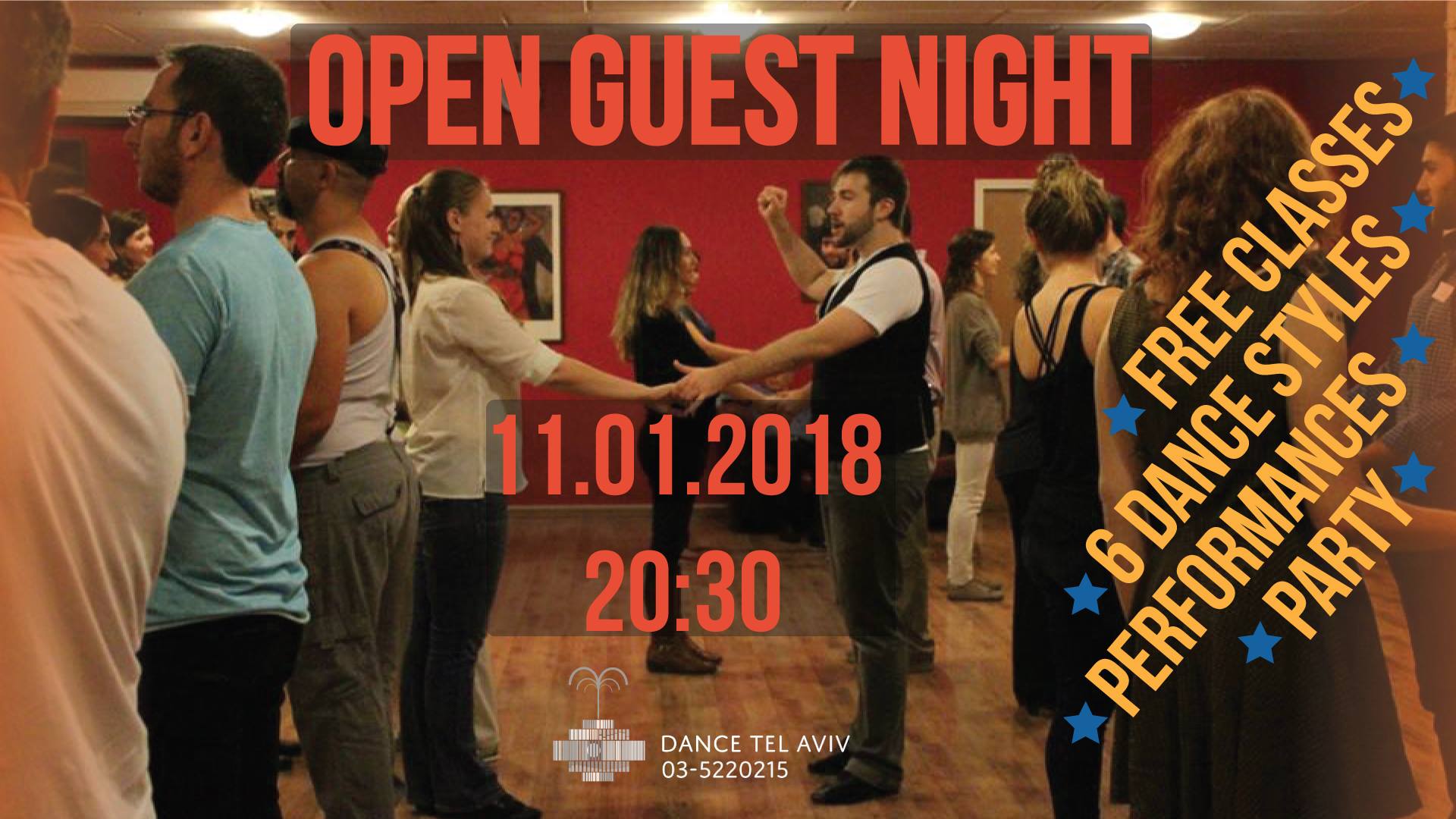 בית פתוח Open Guest Night