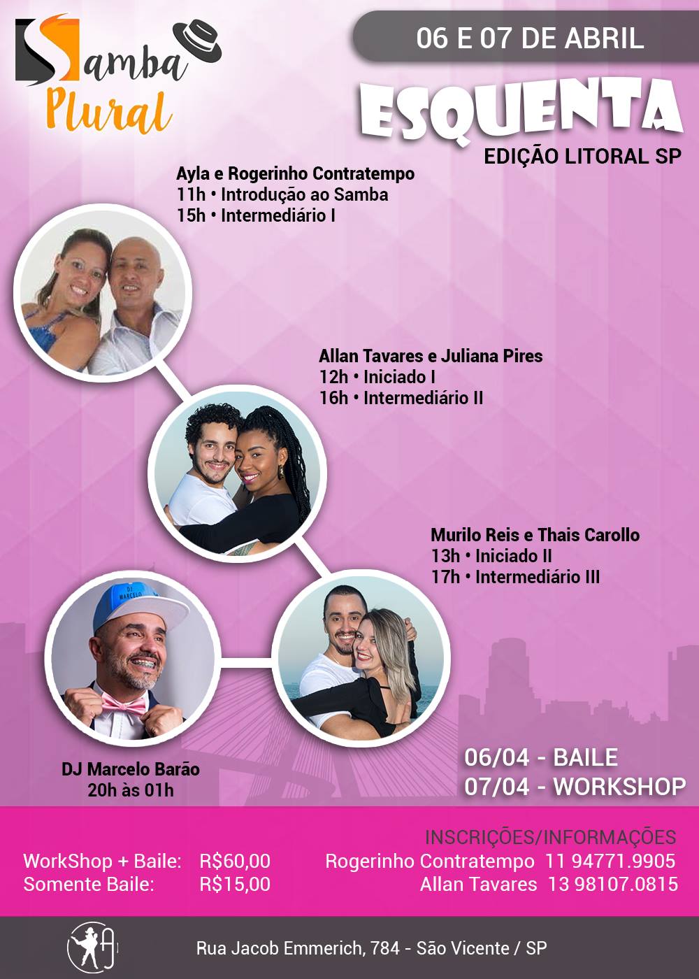 Esquenta Samba Plural - Litoral Paulista