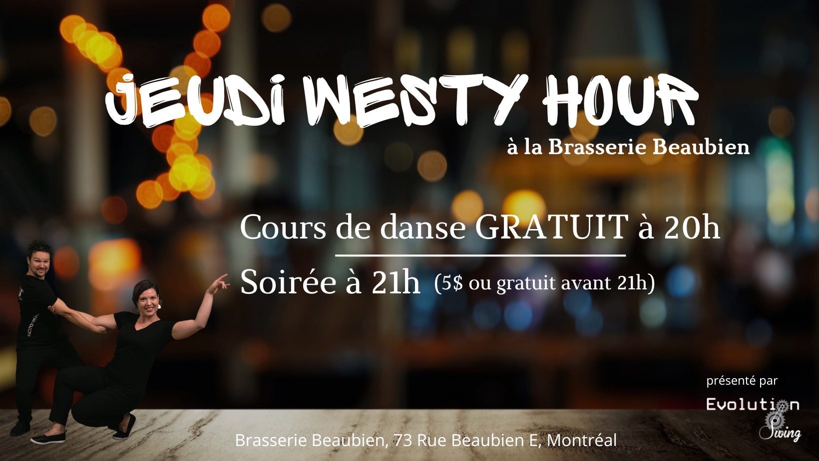 Jeudis Westy Hour (LAST ONE)