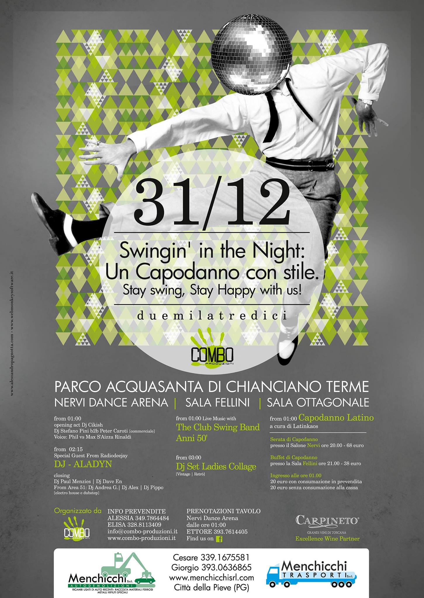 Capodanno a Chianciano Terme Swingin' in The Night