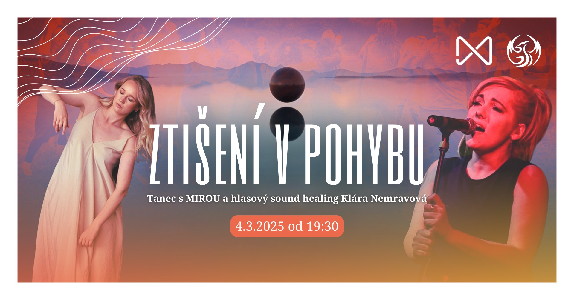 ZTIŠENÍ V POHYBU tanec s MIROU na lodi a sound healing Klára Nemravová
