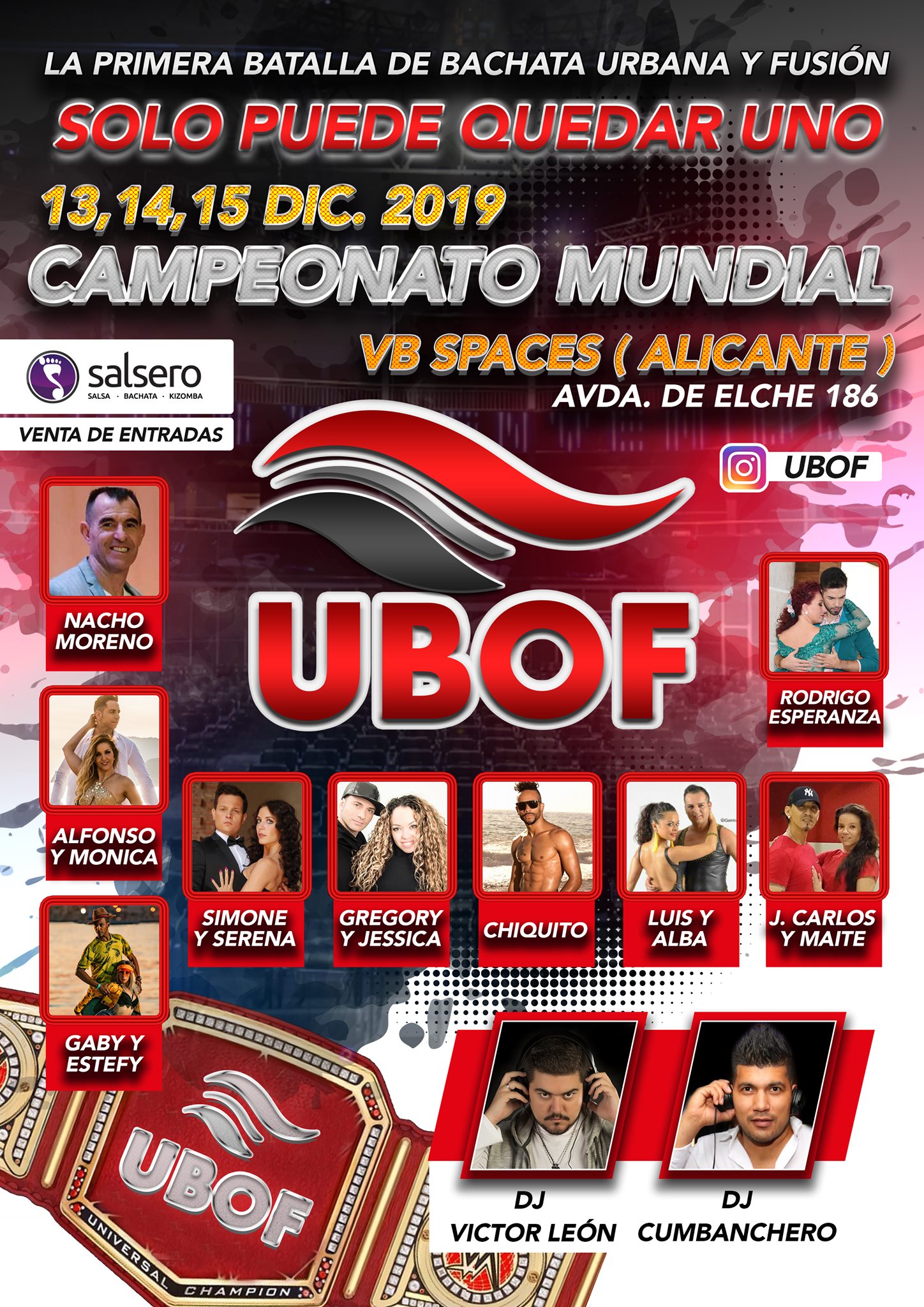 UBOF Campeonato mundial de Bachata Urbana y Fusión