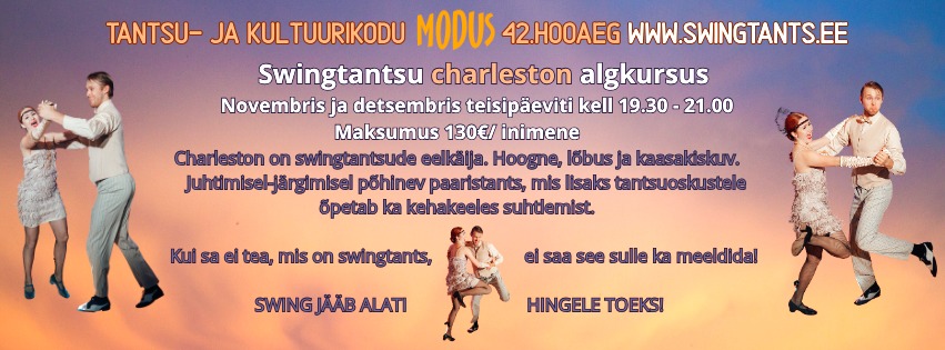 Swingtantsu CHARLESTON algkursus