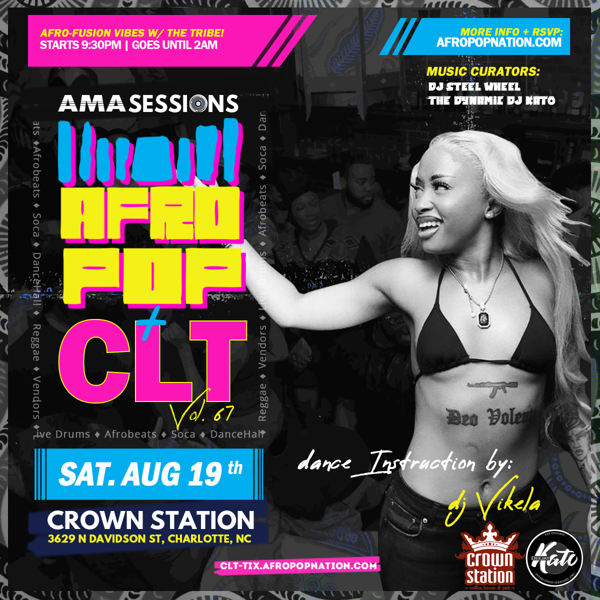AfroPop! Charlotte, Vol.67: AMA Dance Session