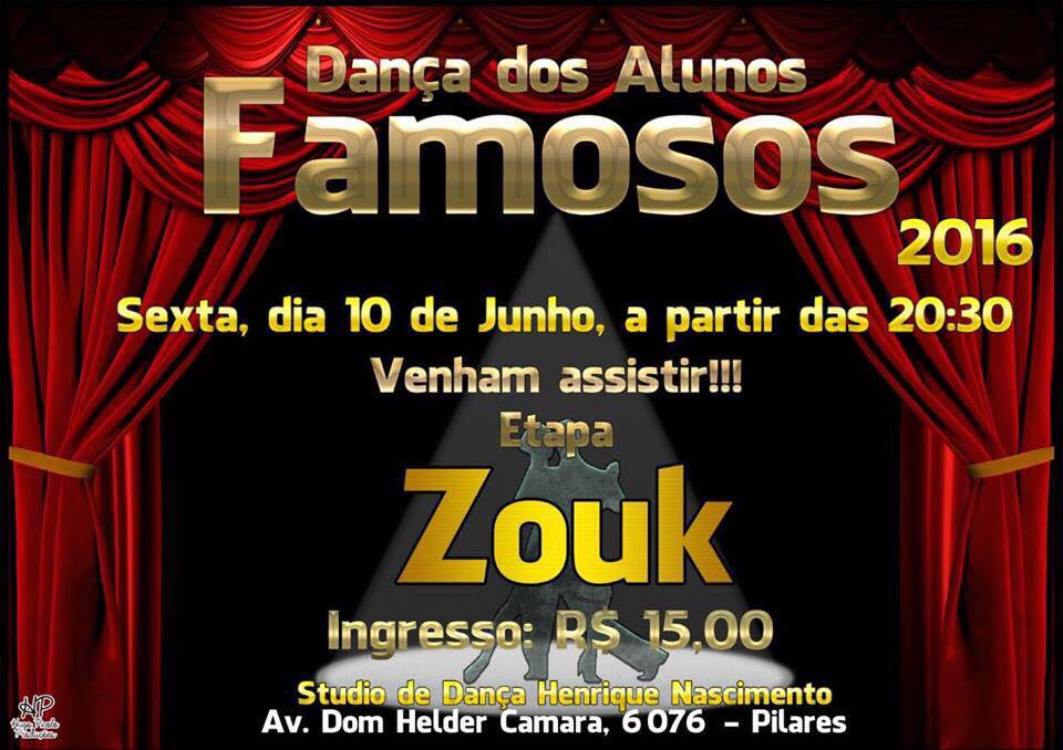 Dança dos Alunos Famosos