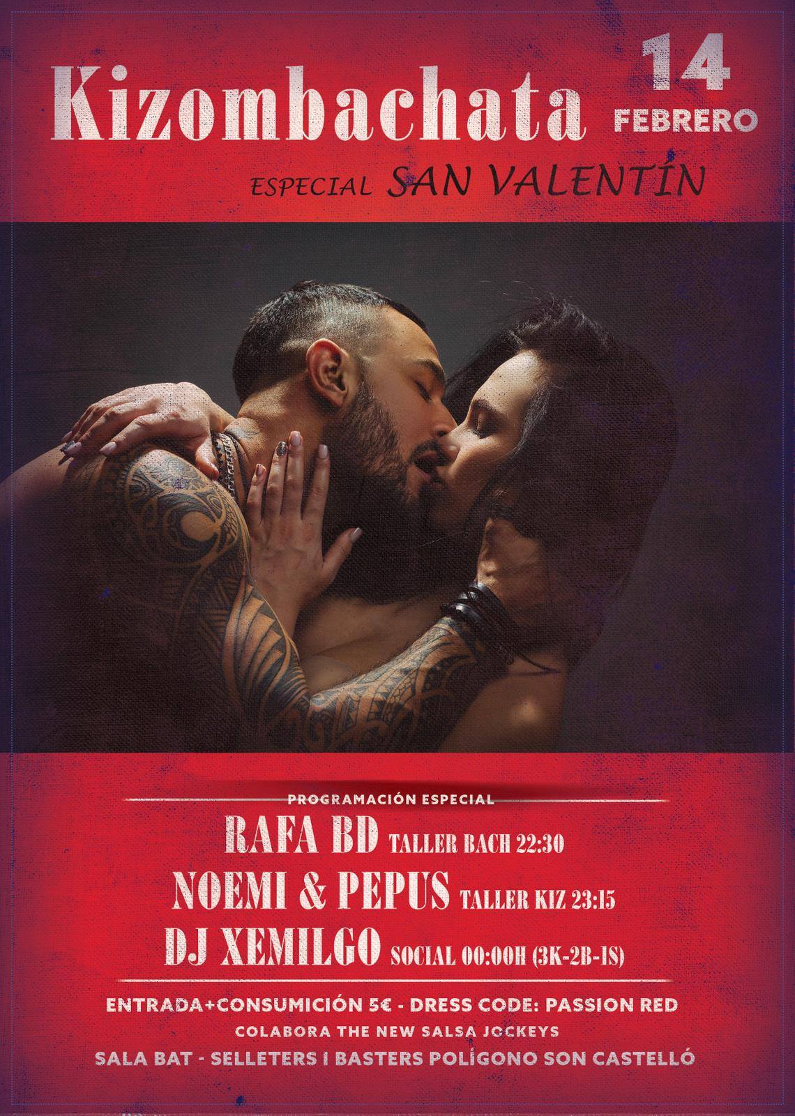 Kizombachata 14 F especial San Valentín