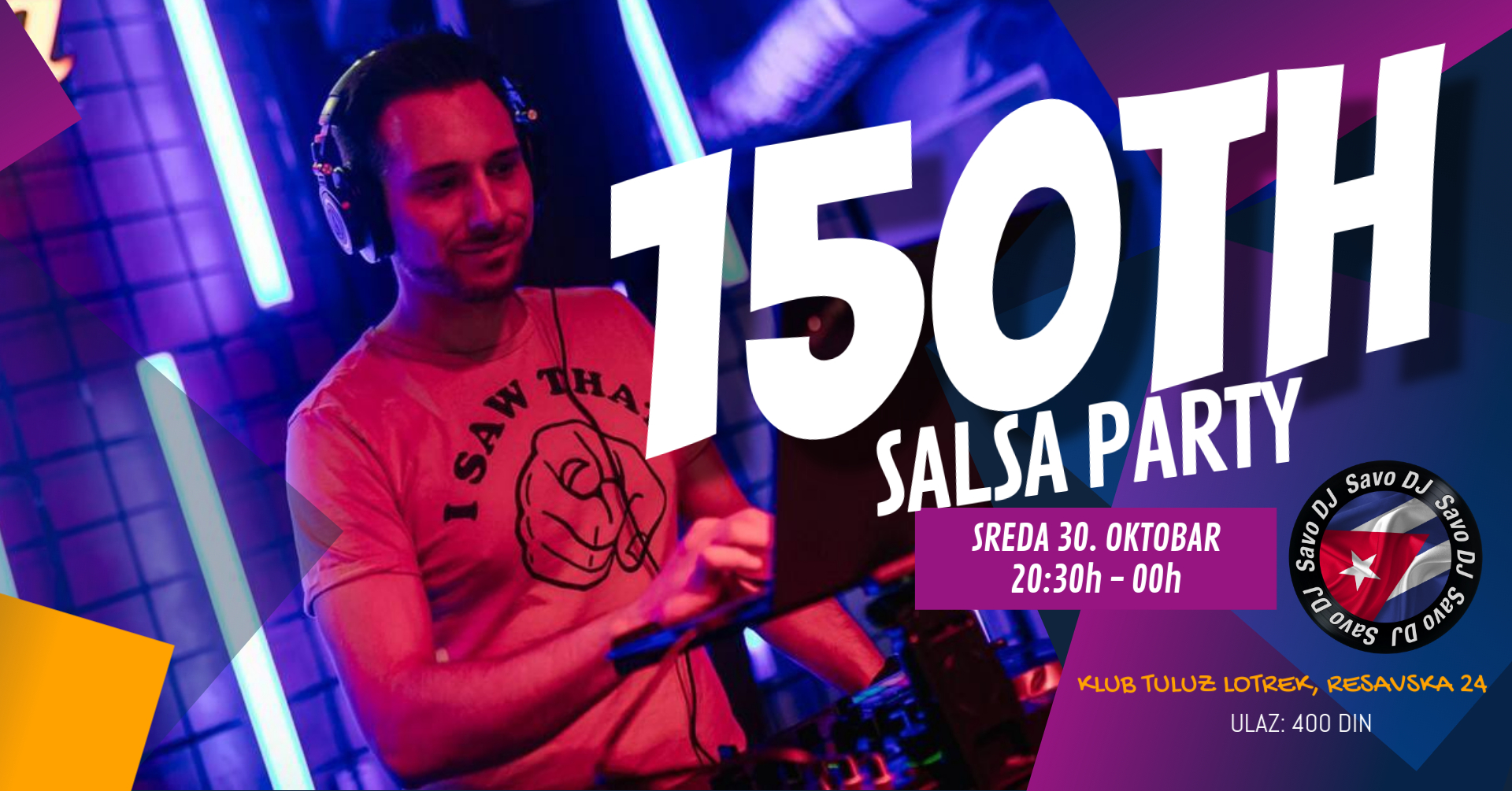 150th SALSA PARTY SAVO DJ