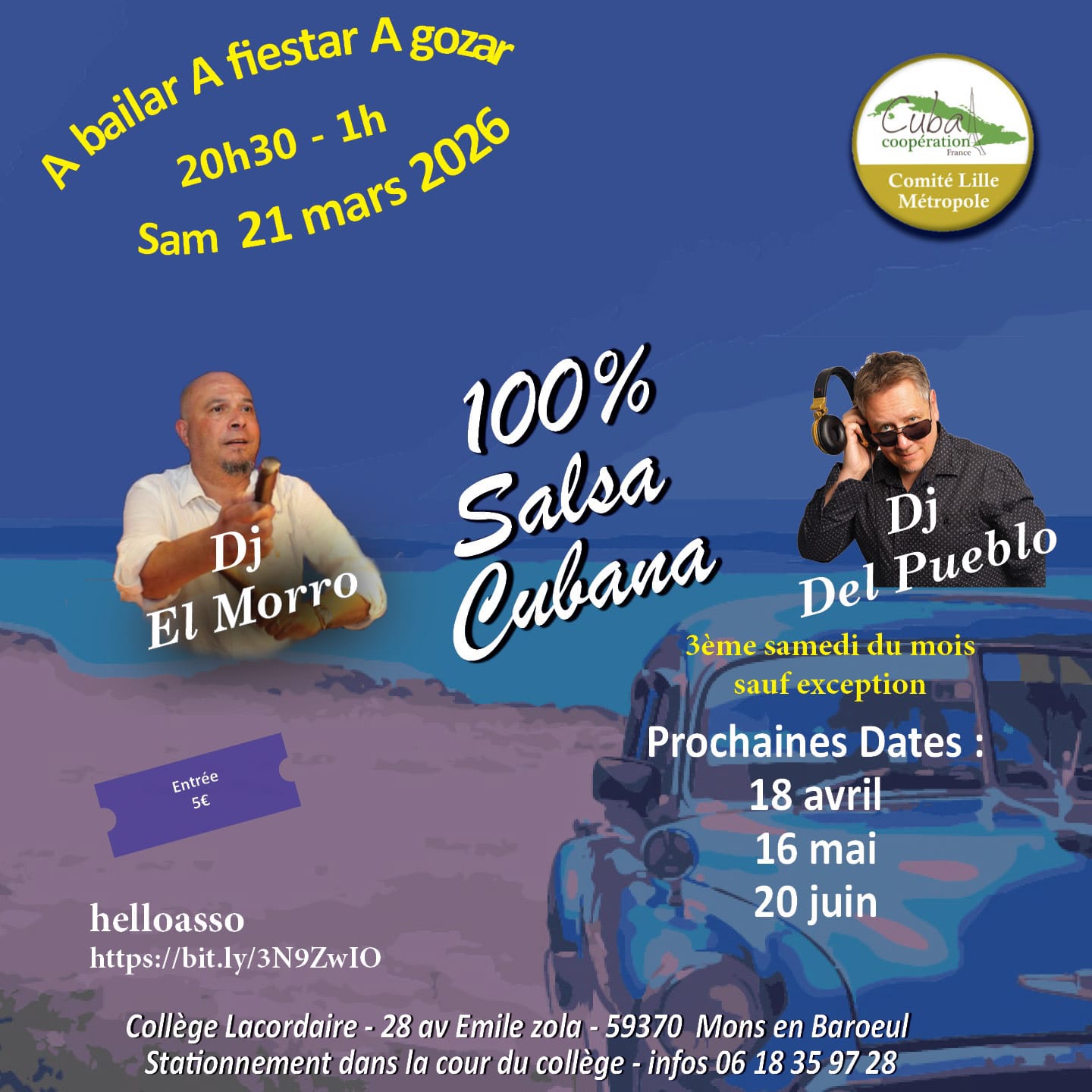 100% Salsa Cubana por Cubacoop Lille