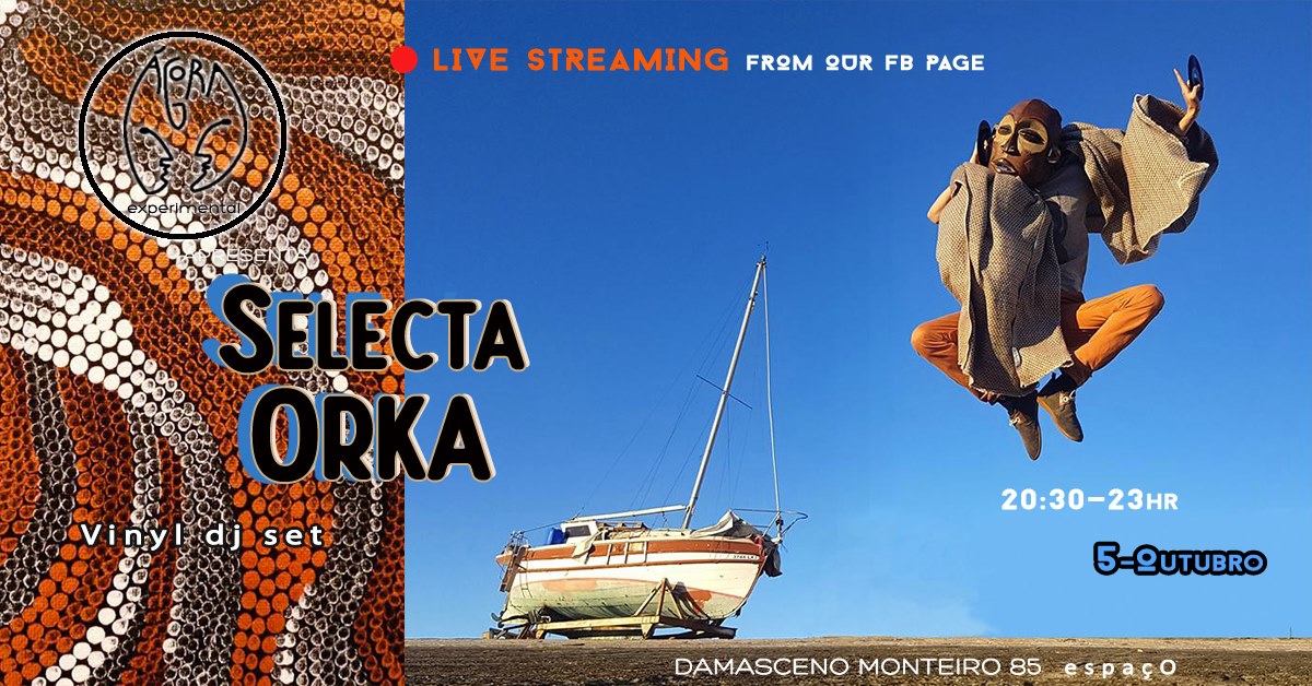 Vinyl & Streaming :: Dj Orka na Cantina!